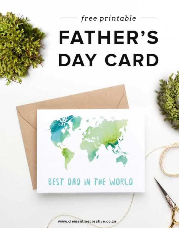 \"free-printable-fathers-day-card